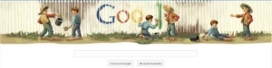 doodle Google dedicato a Mark Twain